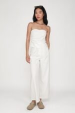 Kason Pleated Linen Pants - Image 6