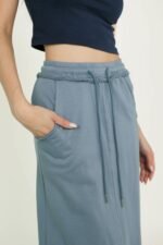 Keith Raw Hem Jersey Skirt - Image 19