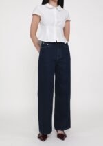 Petite Klaude Straight Leg Denim Jeans Version 2