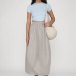 Layton Balloon Maxi Skirt