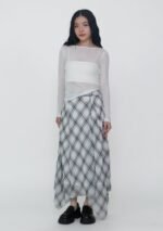 Leora Handkerchief Midi Skirt - Image 3