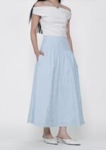 Nara Midi Skirt (Striped) - Image 5