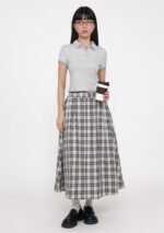 Liana Lace Trim Polo Tee - Image 12