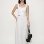 Linden Bubble Maxi Skirt