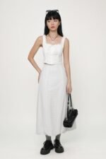 Linden Bubble Maxi Skirt
