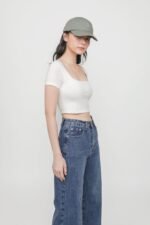 Regular Louise Frayed Hem Denim Jeans Version 1 - Image 3