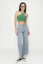 Regular Louise Frayed Hem Denim Jeans Version 1 - Image 13