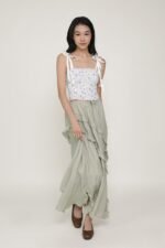 Luceia Ruffles Maxi Skirt - Image 6