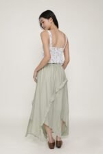 Luceia Ruffles Maxi Skirt - Image 7