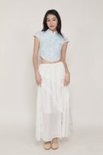 Luceia Ruffles Maxi Skirt - Image 8