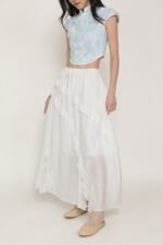 Luceia Ruffles Maxi Skirt - Image 10