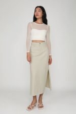 Apollo Denim Maxi Skirt - Image 26