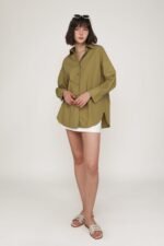 Martin Structured Oversized Shirt - Image 23