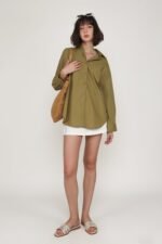 Martin Structured Oversized Shirt - Image 27