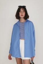 Martin Structured Oversized Shirt - Image 18