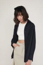 Martin Structured Oversized Shirt - Image 10