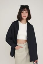 Martin Structured Oversized Shirt - Image 8