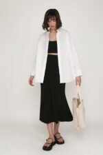 Martin Structured Oversized Shirt