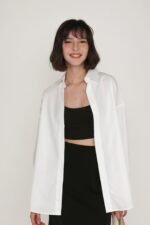 Martin Structured Oversized Shirt - Image 2