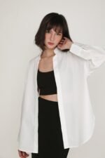 Martin Structured Oversized Shirt - Image 5