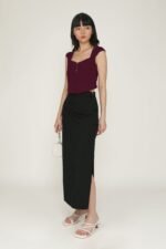 Ming Knotted Maxi Skirt - Image 3