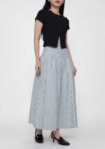 Nara Midi Skirt (Striped) - Image 8