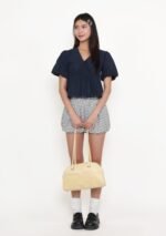 Ariette Puffy Sleeve Babydoll Top - Image 2