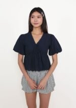 Ariette Puffy Sleeve Babydoll Top - Image 8