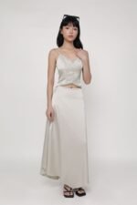 Neomi Side Lace Maxi Skirt - Image 6