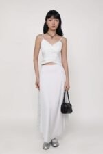 Neomi Side Lace Maxi Skirt - Image 8