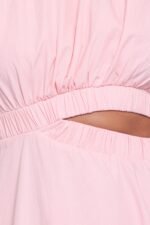 Aminah Puff Sleeve Dress - Pink - Image 7