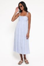 Ashtyn Maxi Dress - Cornflower Blue - Image 6