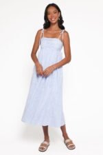 Ashtyn Maxi Dress - Cornflower Blue - Image 2
