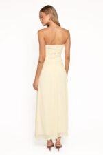 Calypso Maxi Dress - Butter Yellow - Image 5