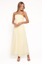 Calypso Maxi Dress - Butter Yellow - Image 6