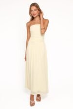 Calypso Maxi Dress - Butter Yellow - Image 2