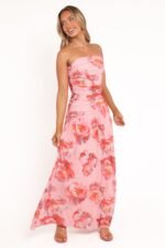 Calypso Maxi Dress - Pink Peony - Image 4
