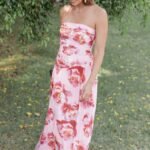 Calypso Maxi Dress - Pink Peony