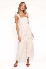 Caty Maxi Dress - Red Polka Dot - Image 2