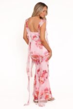 Chiara Maxi Dress - Pink Peony - Image 5