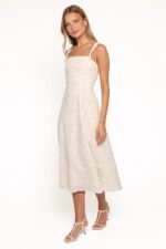Clarissa Midi Dress - White Betty - Image 5