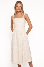 Clarissa Midi Dress - White Betty - Image 2