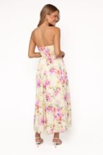 Kayt Strapless Dress - Yellow Petunia - Image 5