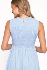 Lanna Maxi Dress - Blue - Image 7