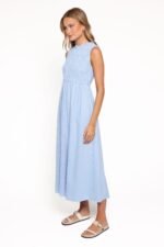 Lanna Maxi Dress - Blue - Image 4