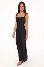 Margot Maxi Dress - Black - Image 4