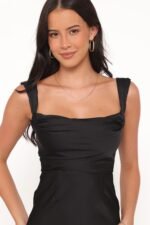 Margot Maxi Dress - Black - Image 3