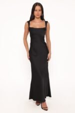 Margot Maxi Dress - Black - Image 6