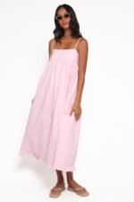 Miuccia Maxi Dress - Pink - Image 2