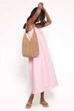 Miuccia Maxi Dress - Pink - Image 6